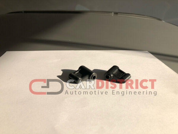 Sun Visor Clip Male Black R107 350SL 450SL 380SL 560SL Mercedes-Benz - Image 10