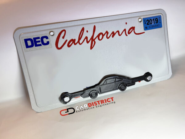 Custom Porsche 911 License Plate Frame Carrera GT2 GT3 Turbo S Targa RS air water cooled classic new - Image 3