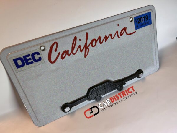 Custom Classic Range Rover Land Rover LICENSE PLATE FRAME - Image 3