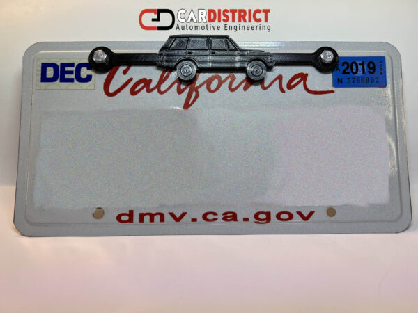 Custom Classic Range Rover Land Rover LICENSE PLATE FRAME - Image 7