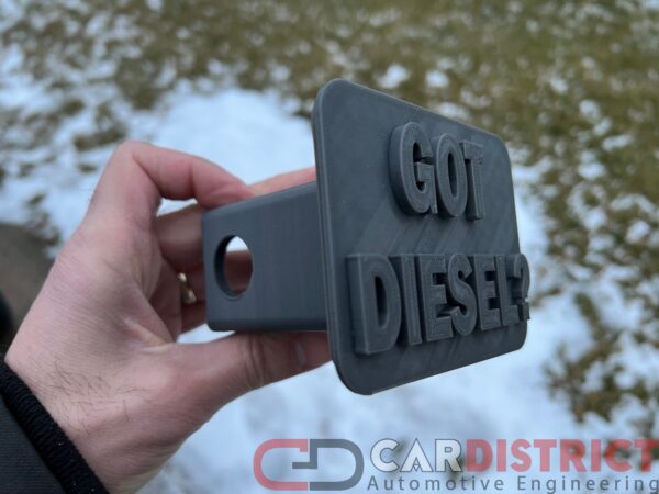 GOT DIESEL Tow Hitch Cover Jeep Cherokee Wrangler TDI Volkswagen Touareg Audi Q7 Porsche Bluetech Mercedes F-250 F-350 Sprinter Ram Titan Silverado - Image 8