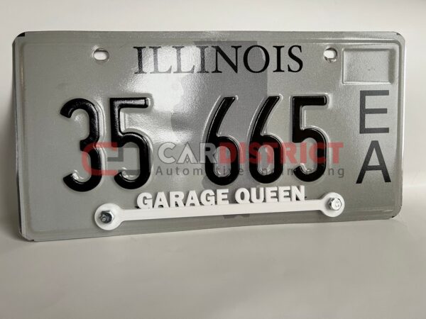 Garage Queen LICENSE PLATE FRAME