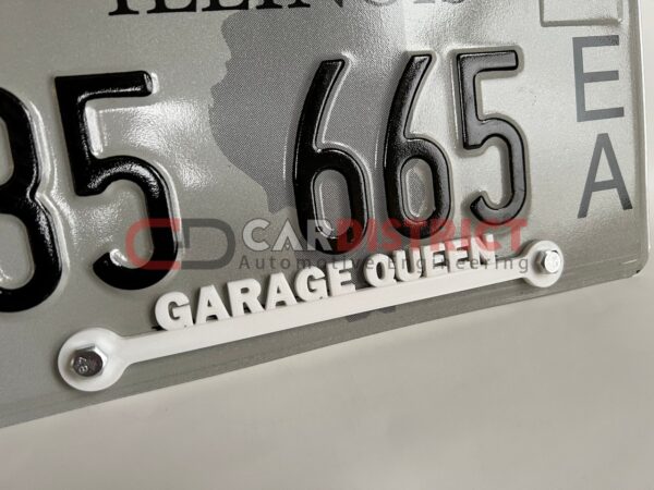 Garage Queen LICENSE PLATE FRAME