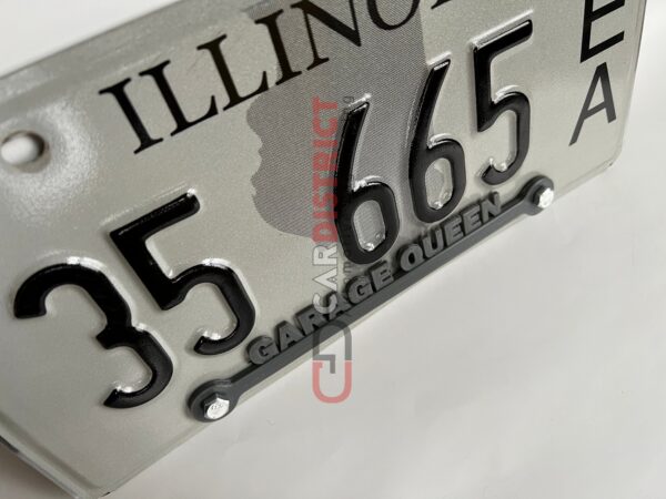 Garage Queen LICENSE PLATE FRAME