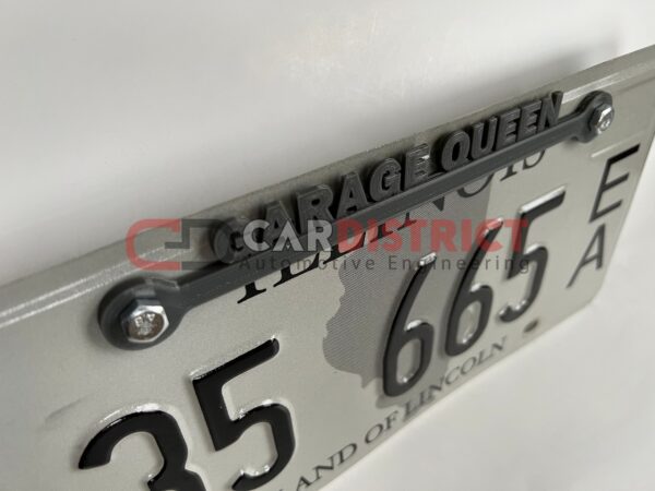 Garage Queen LICENSE PLATE FRAME