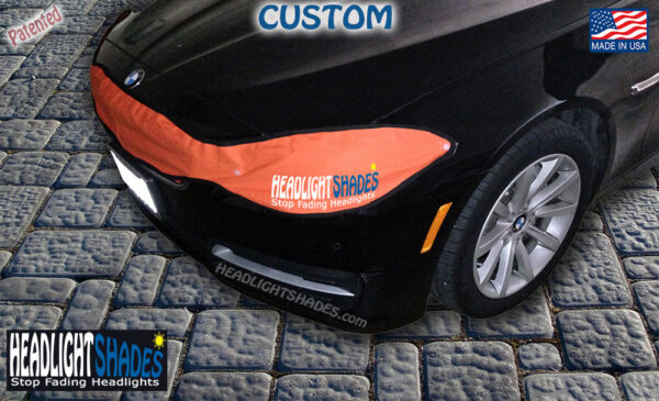 BMW 5-Series CUSTOM Headlight Shades | F07 F10 F11 | Sun UV Covers to Prevent Fading Headlights - Image 2