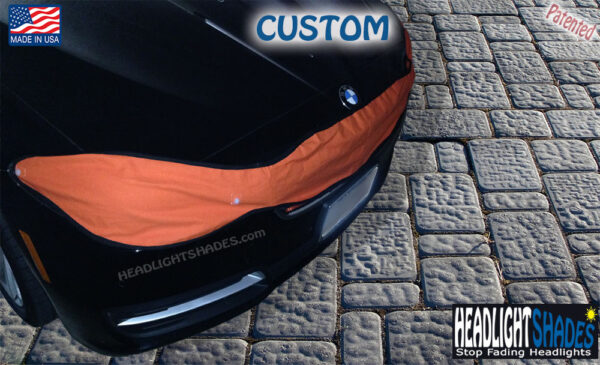 BMW 5-Series CUSTOM Headlight Shades | F07 F10 F11 | Sun UV Covers to Prevent Fading Headlights