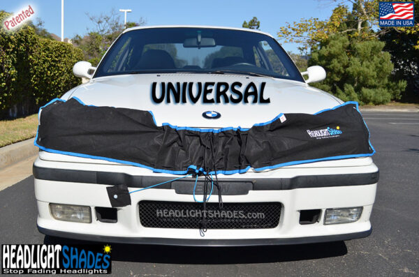 Universal Headlight Shades - Sun UV Covers to Prevent Fading Headlights | Fits All Cars - Image 2