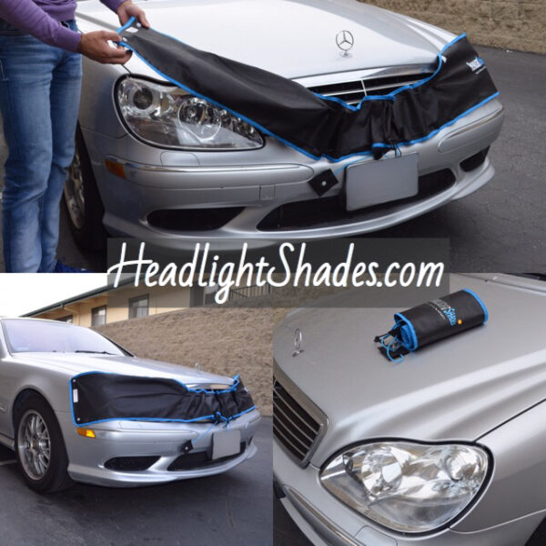 Universal Headlight Shades - Sun UV Covers to Prevent Fading Headlights | Fits All Cars - Image 16