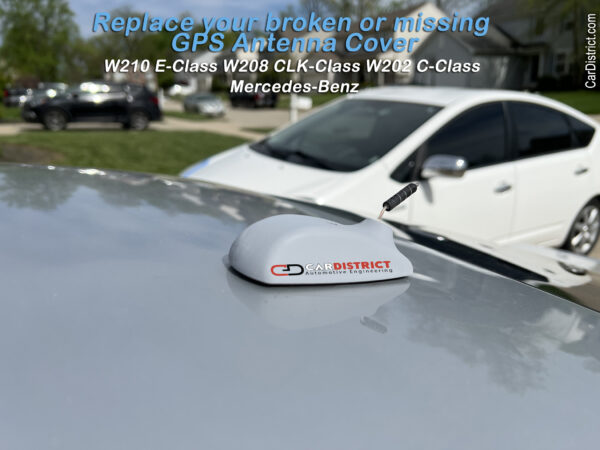 IMG_5167 Antenna Cover Cap GPS CLK W208 W202 W210 55 320 430 500 Mercedes Benz CarDistrict